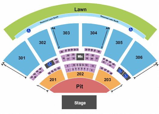 Utah First Credit Union Amphitheatre Hozier Seating Chart